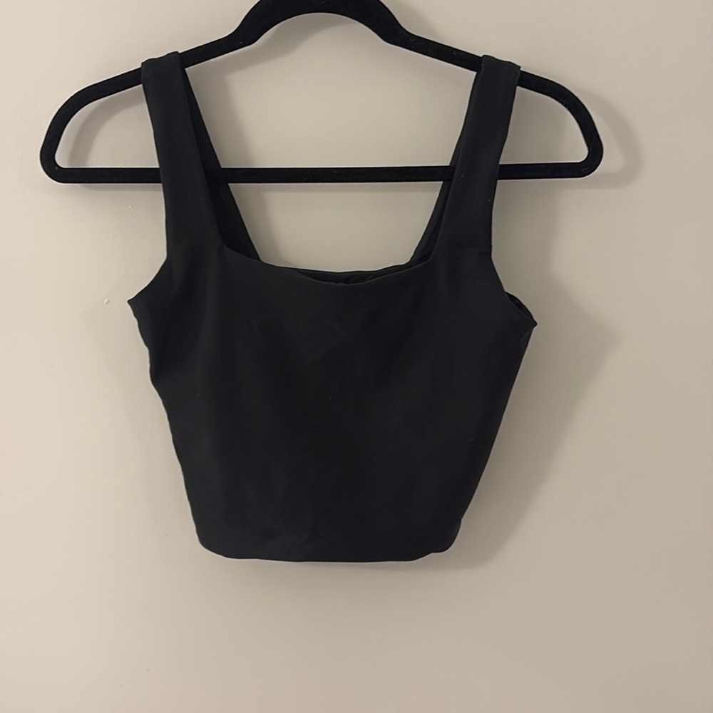 Abercrombie YPB sculptLUX Curve Love Square Neck Slim Tank